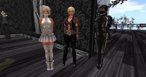 Angelique, Dio, slave Flo at The Secret House club