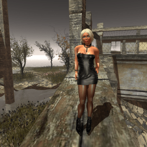 Diomita visiting "Ruins" (4)