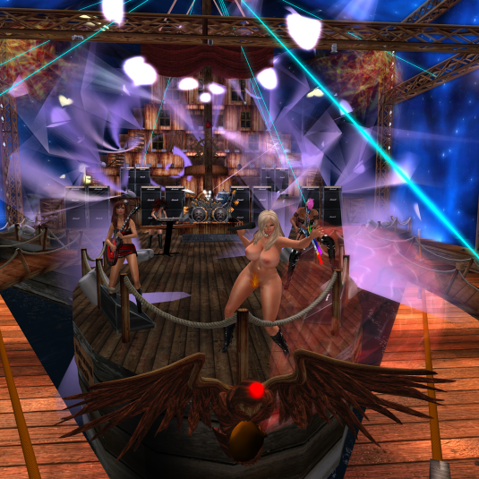 Burning Bush in concert at Venustus