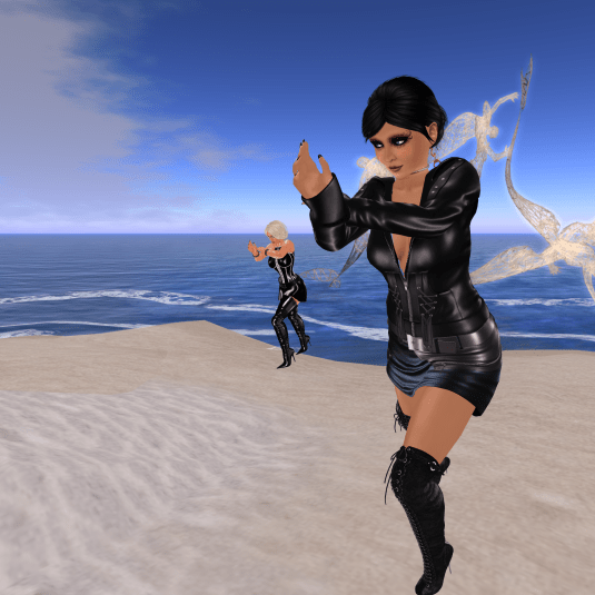 Taichi at the Otium beach