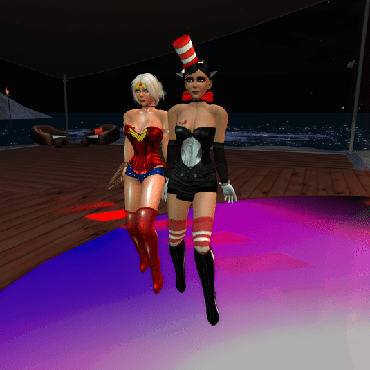 May 29th, Day 7: Dirty princess Dio and Jenny, the cat in the hat