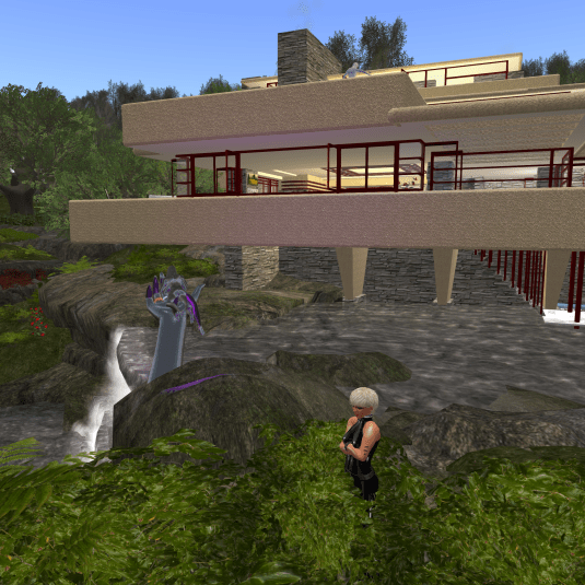 Sculptures of CioTToLiNa are spread around at Impressions 