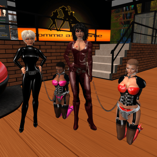 Dio, slave Flo, Jenny and sklavin at DaD