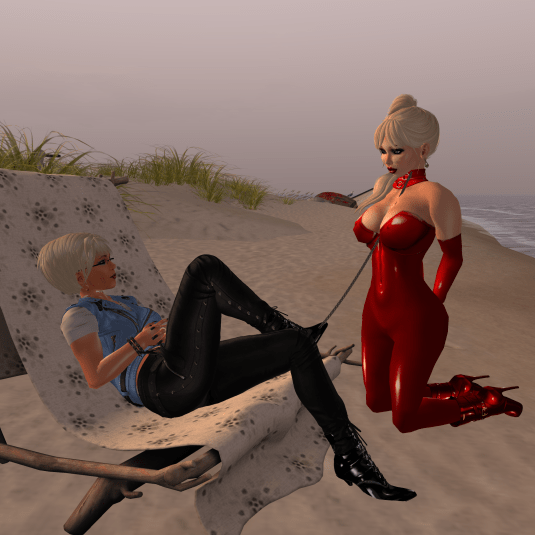 Dio and Mii at White Dunes Estates Beach (tranquility Dreams)
