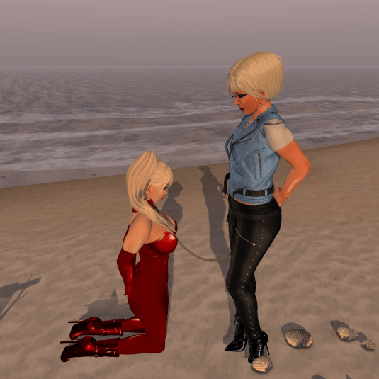 Dio and Mii at White Dunes Estates Beach (tranquility Dreams)