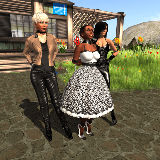 Slave Flo and her owners