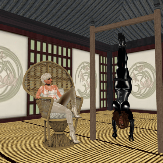 Nov 7th - Diomita with slave Dana: "Welcome back, slave Dana" (1)