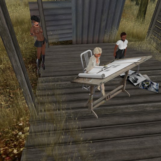 Diomita exploring Aspen Fell Endless together with slave Flo and Sklavin Gebby