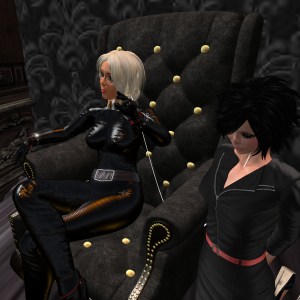 Diomita at The Secret House with Poison Fishnet