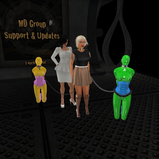 Jan 13th: slave Flo, Jenny, Diomita, Sklavin Gebby at Mesmerize Dungeon