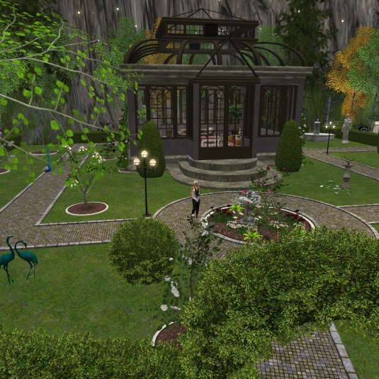 Feb 25th: The Meeting pavillion at "The Garden Conservatory and Spa"