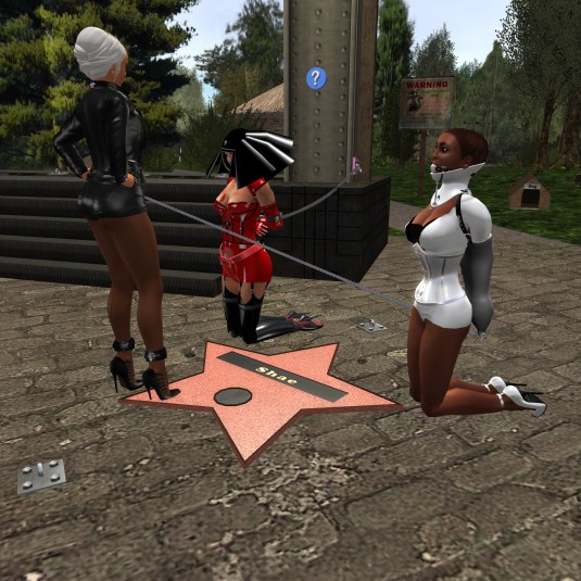 March 10th: Diomita with sklavin Gebby and slave Flo at Lochme