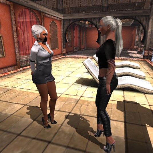 March 12th: Sarah having it her way with Diomita