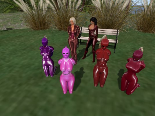 May 12th Jenny and Diomita with the slaves