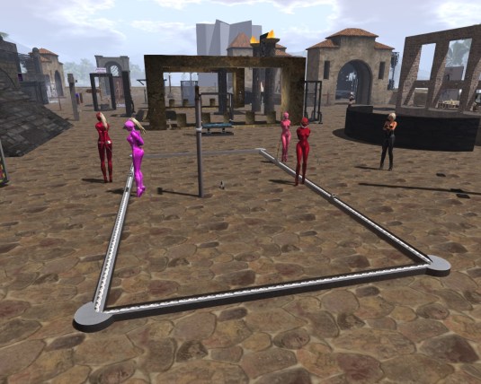 June 8th: Walking the slaves at Ropers Palyground