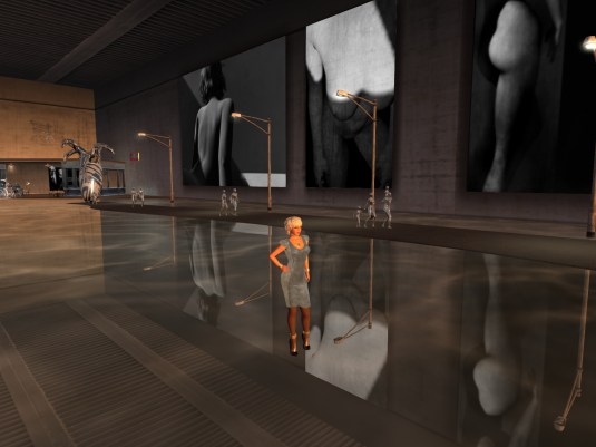 July 10th: Diomita visiting the exhibition "ALL_MOST REAL" at Nitroglobus Hall (1)