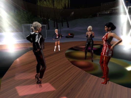 Sept 2nd - Friday night Party: Diomita, Angelique, Kitty, Jenny