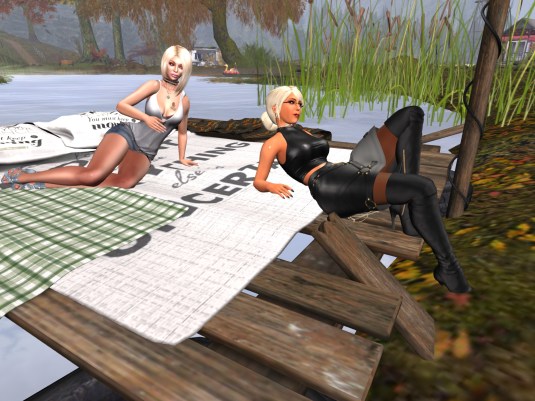 October 8th: Visiting "It all starts with a smile" again - chatting with vero