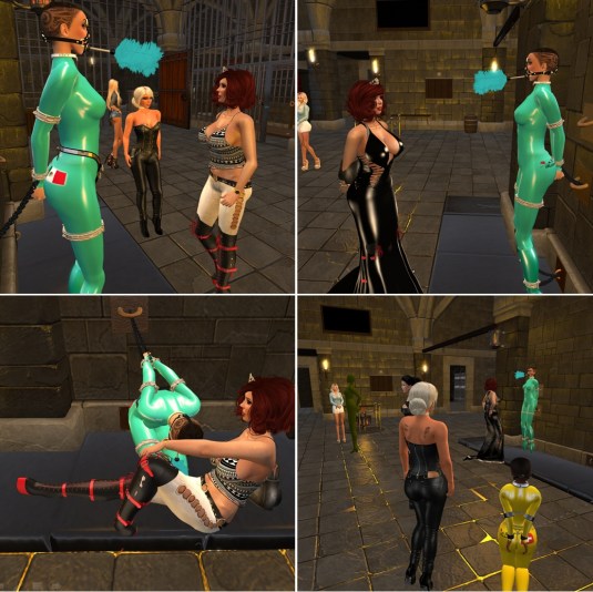 October 12th at Psi: slave cecy teased,