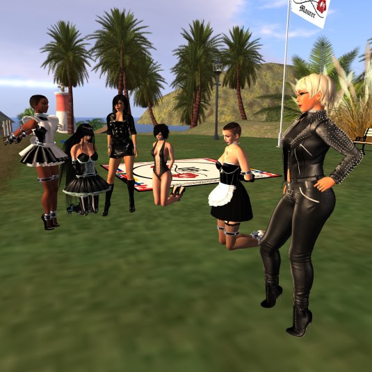 November 16th - Key shuffle: slave maid Flo, slave maid Adarra, Jenny, Poison. slave maid cecy, Diomita