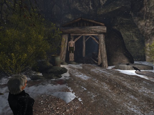 November 12th: The old mine at Woodbury Falls