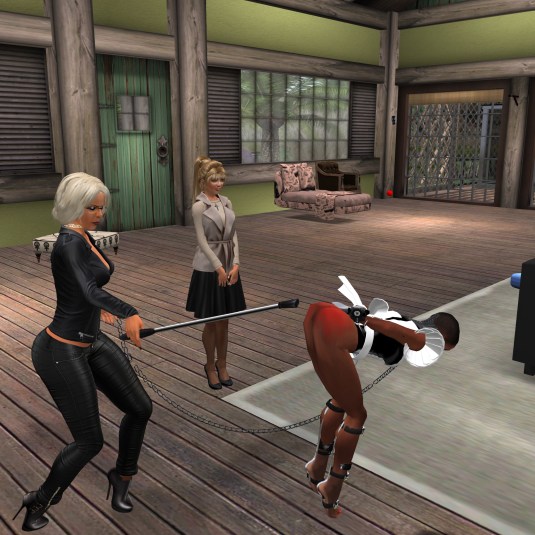 November 27th: Diomita punishes slave maid Flo to remind her of her duties