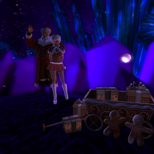 December 24th: Kitty at Calas Galadhon's 2016 Holiday Sim