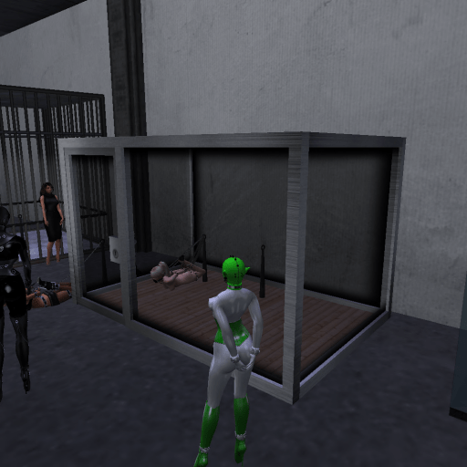 Jan 29th: Kitty Maurer visiting Belle at S & L Storage Facility