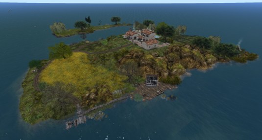 Jan 29th: A visit to Whimberly - overlooking the sim for orientation