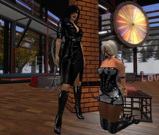 Enjoying bondage February 2017: Mistress Jenny and Ehesklavin Diomita at DaD